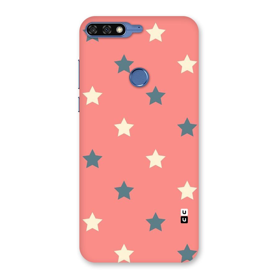 Diagonal Stars Back Case for Honor 7C