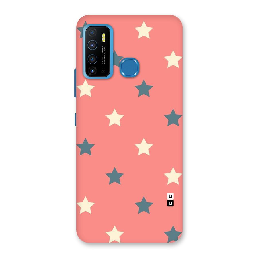 Diagonal Stars Back Case for Infinix Hot 9