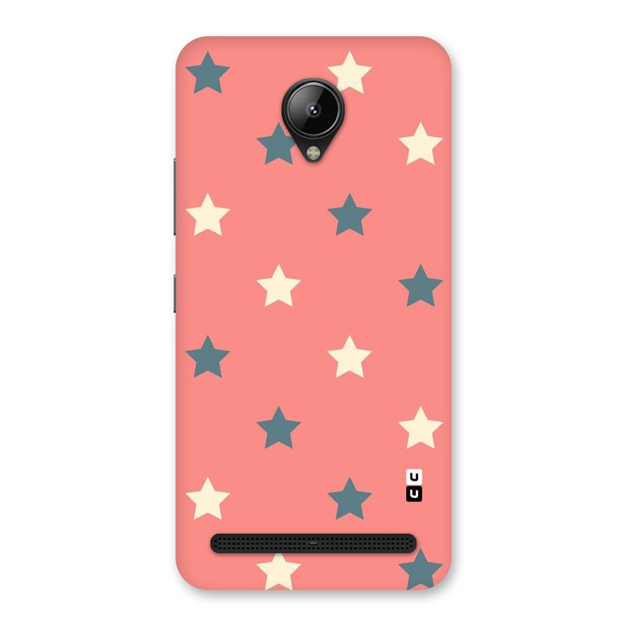 Diagonal Stars Back Case for Lenovo C2