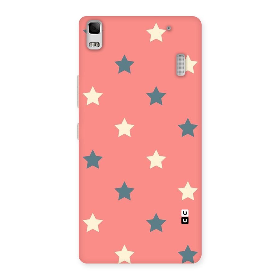 Diagonal Stars Back Case for Lenovo K3 Note