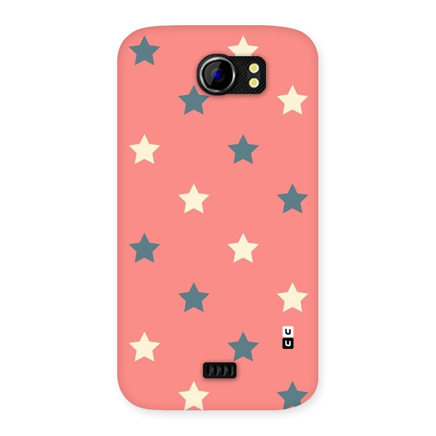 Diagonal Stars Back Case for Micromax Canvas 2 A110