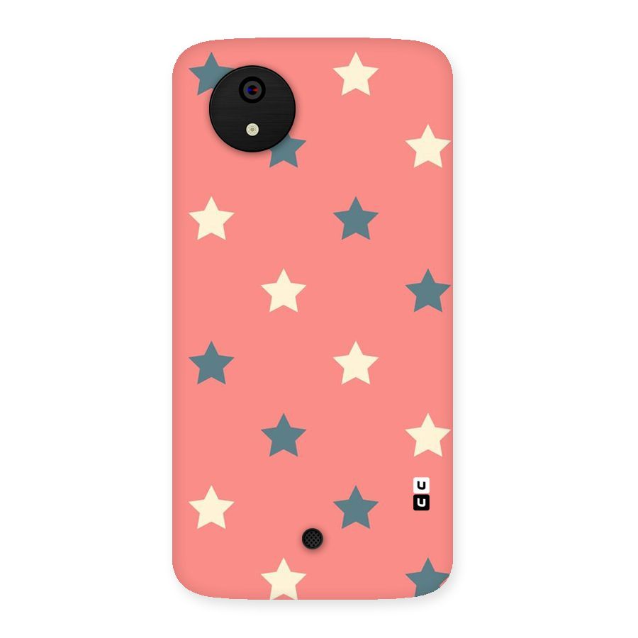 Diagonal Stars Back Case for Micromax Canvas A1