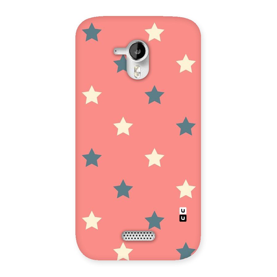 Diagonal Stars Back Case for Micromax Canvas HD A116