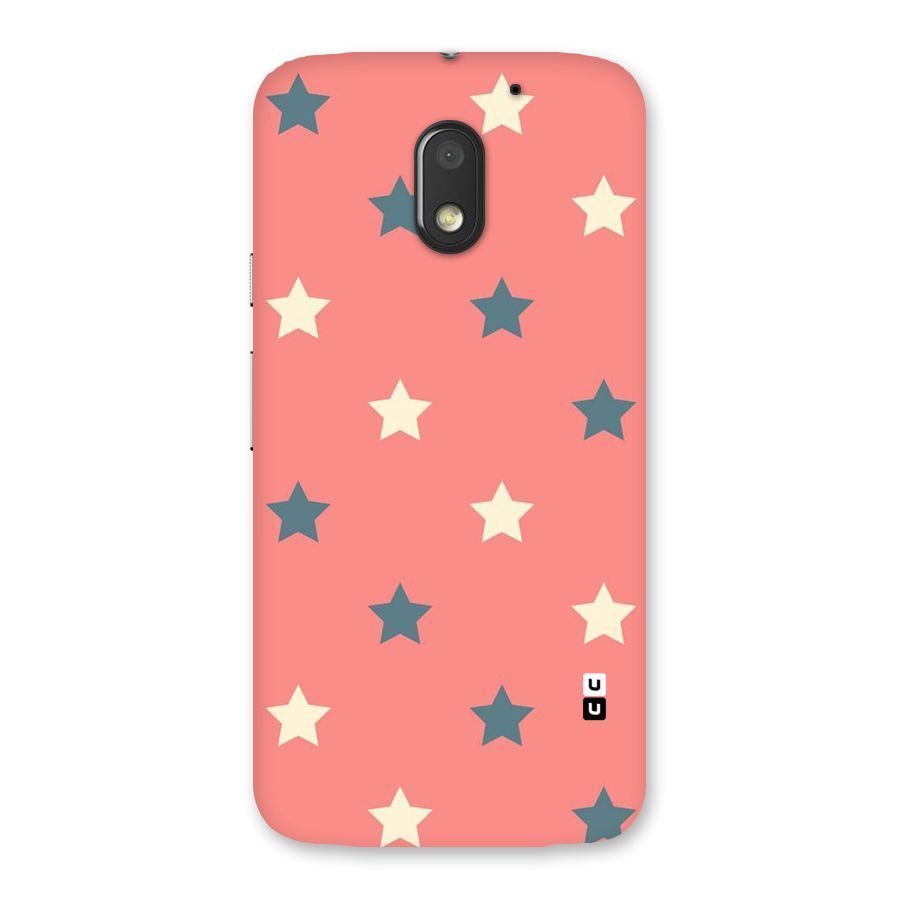 Diagonal Stars Back Case for Moto E3 Power