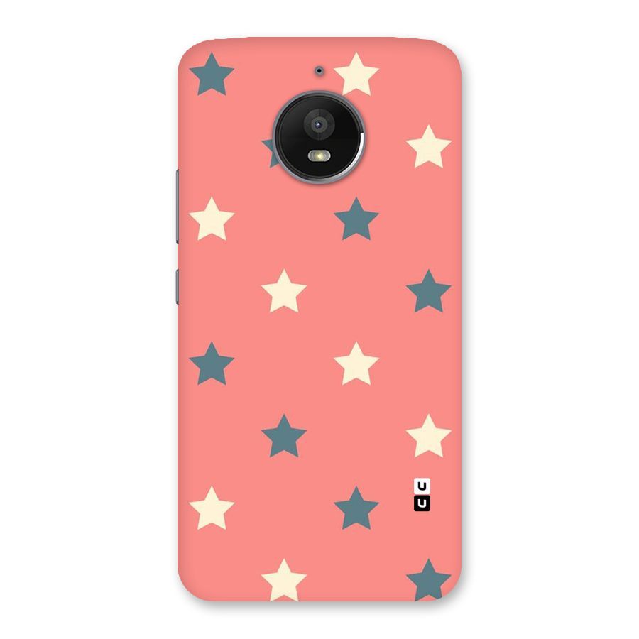 Diagonal Stars Back Case for Moto E4 Plus