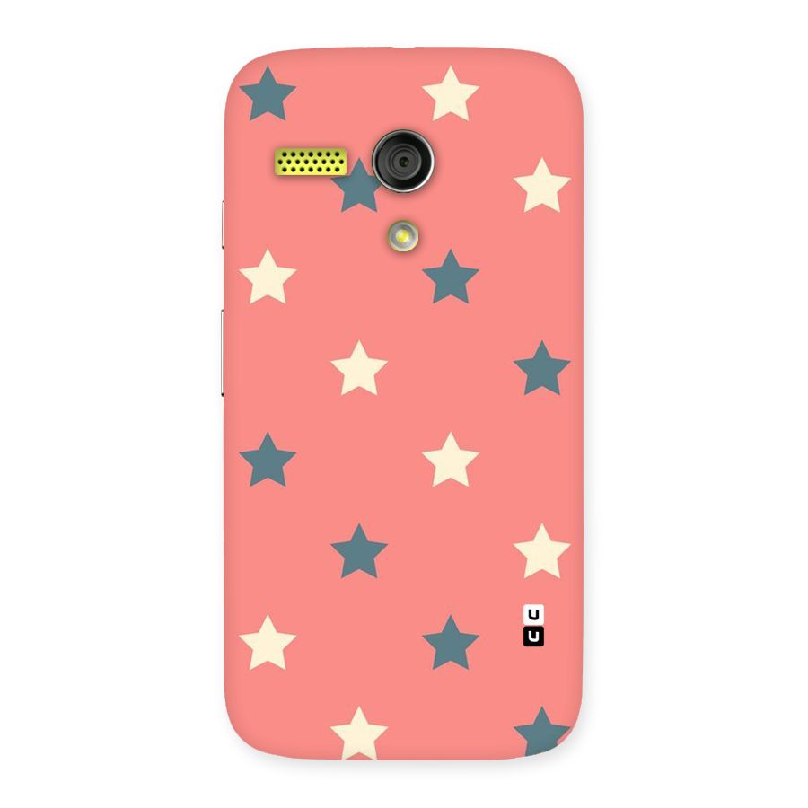 Diagonal Stars Back Case for Moto G
