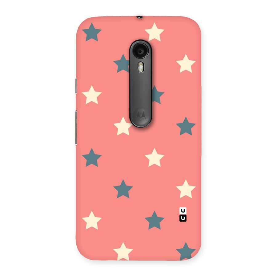 Diagonal Stars Back Case for Moto G3