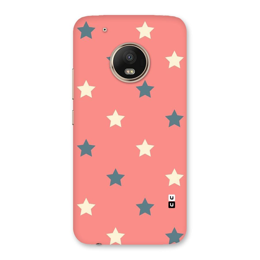 Diagonal Stars Back Case for Moto G5 Plus