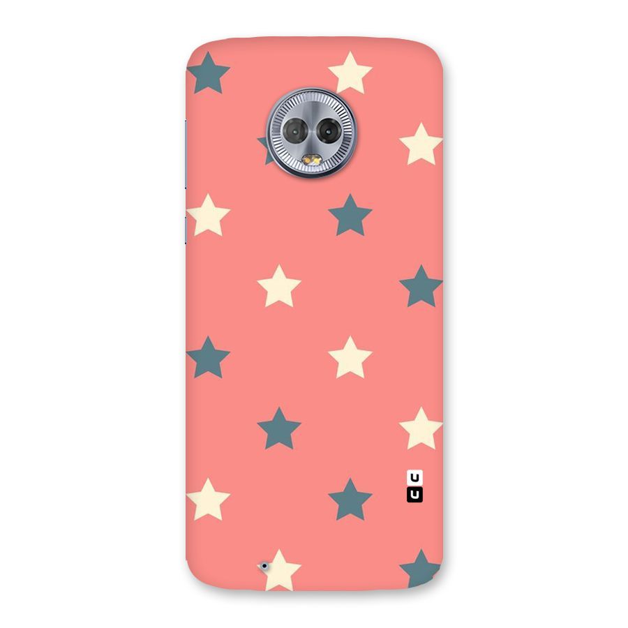 Diagonal Stars Back Case for Moto G6