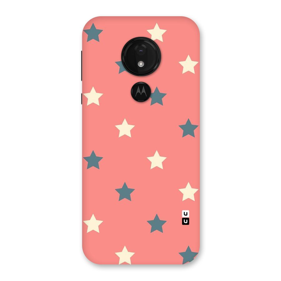 Diagonal Stars Back Case for Moto G7 Power