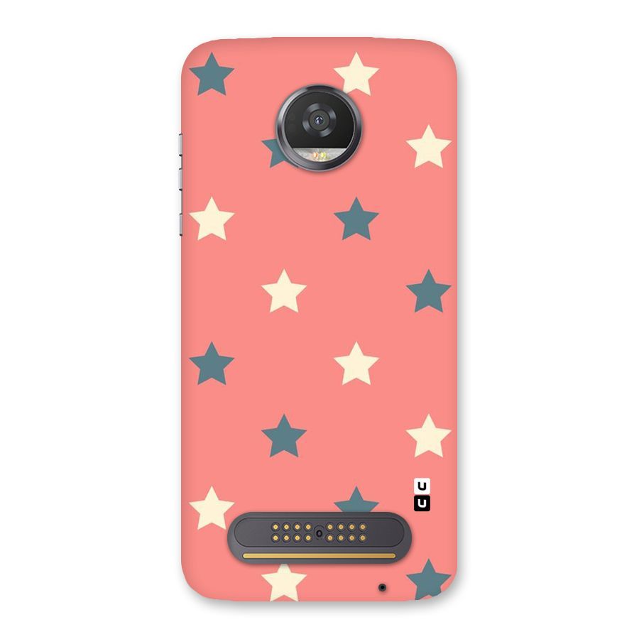 Diagonal Stars Back Case for Moto Z2 Play