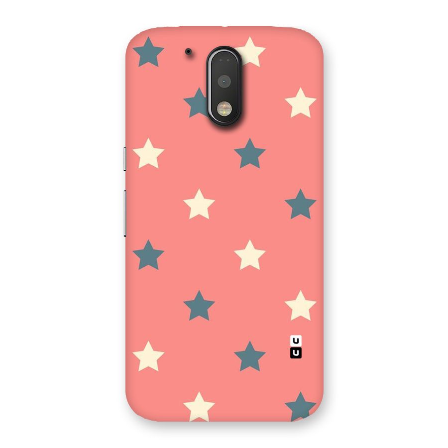 Diagonal Stars Back Case for Motorola Moto G4 Plus