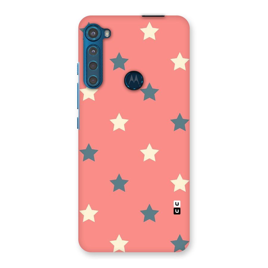 Diagonal Stars Back Case for Motorola One Fusion Plus