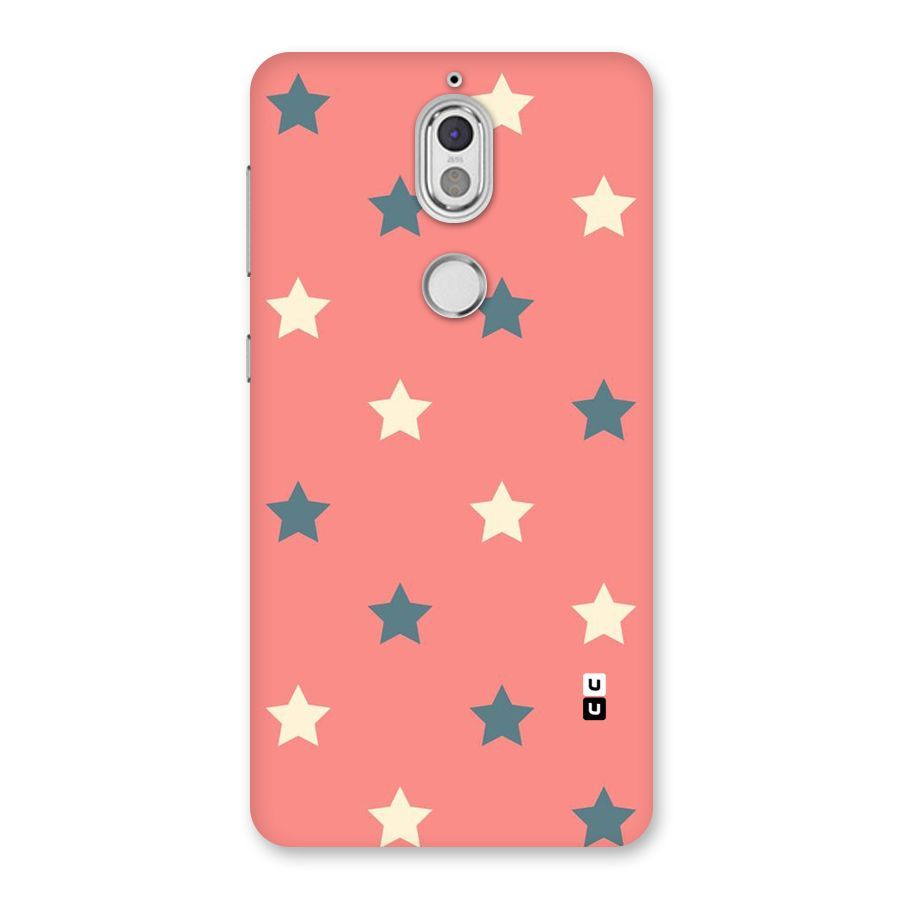 Diagonal Stars Back Case for Nokia 7