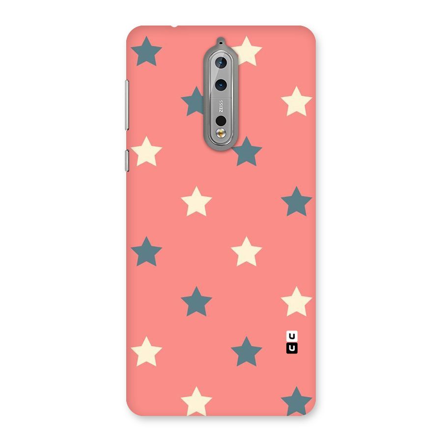 Diagonal Stars Back Case for Nokia 8