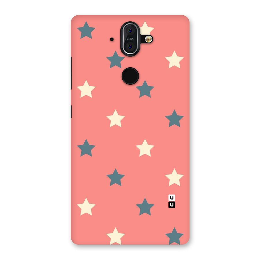 Diagonal Stars Back Case for Nokia 8 Sirocco