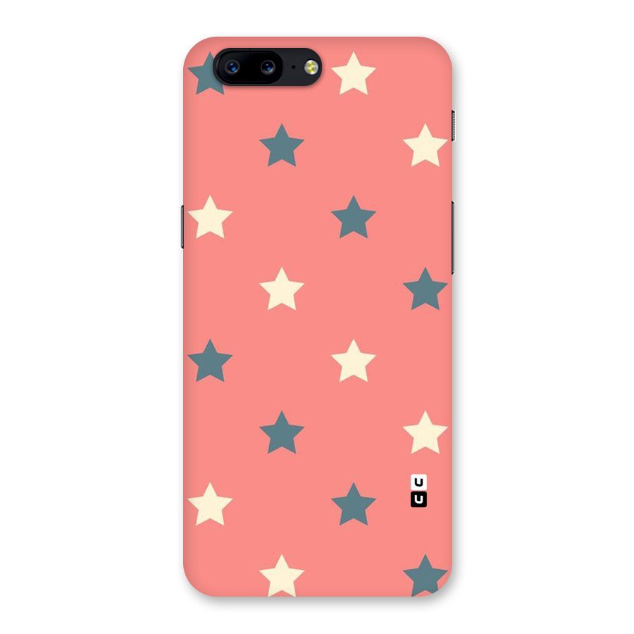 Diagonal Stars Back Case for OnePlus 5