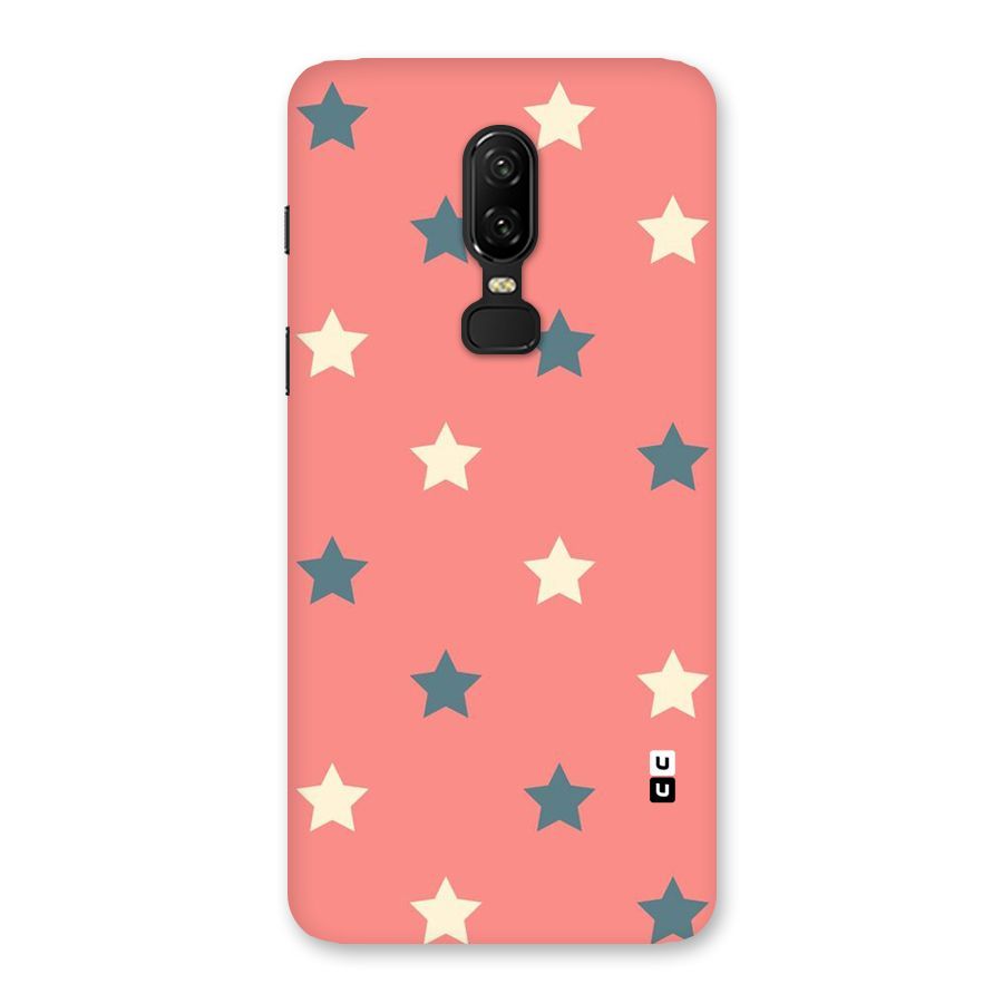 Diagonal Stars Back Case for OnePlus 6