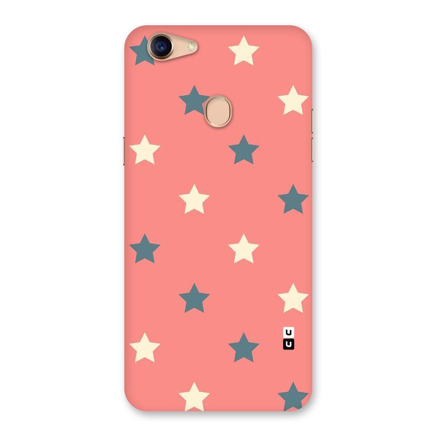 Diagonal Stars Back Case for Oppo F5 Youth