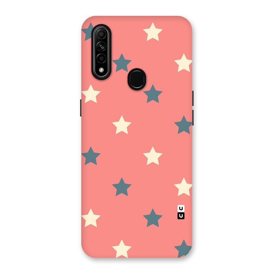 Diagonal Stars Back Case for Oppo A31