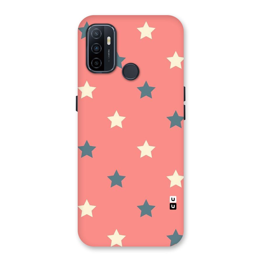 Diagonal Stars Back Case for Oppo A32