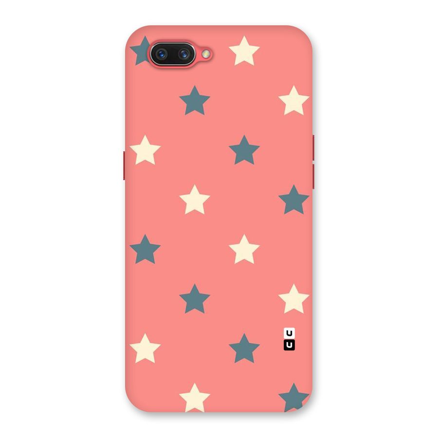 Diagonal Stars Back Case for Oppo A3s