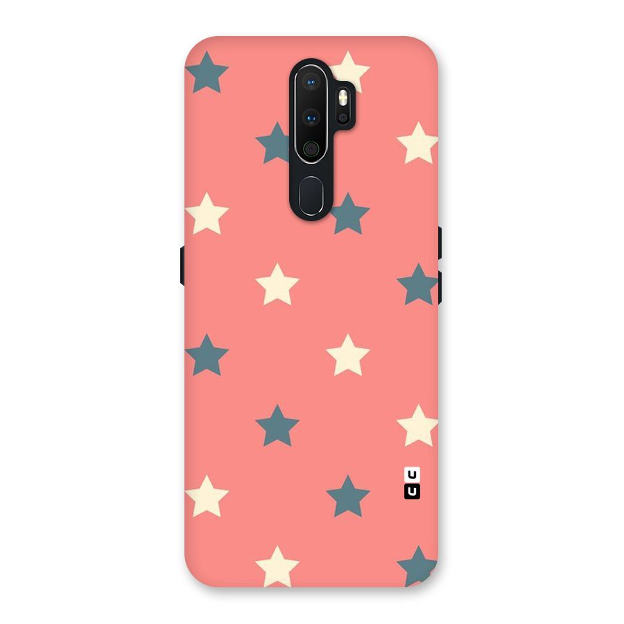 Diagonal Stars Back Case for Oppo A5 (2020)