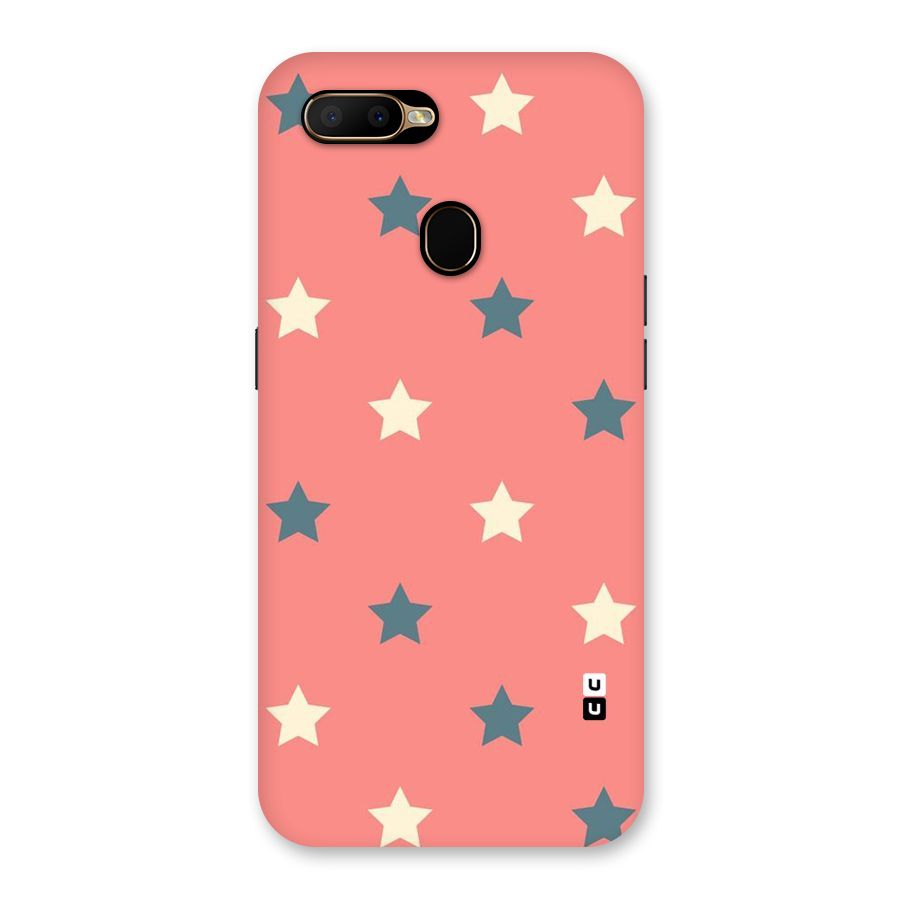 Diagonal Stars Back Case for Oppo A5s