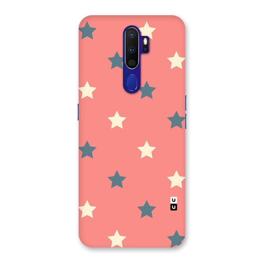 Diagonal Stars Back Case for Oppo A9 (2020)