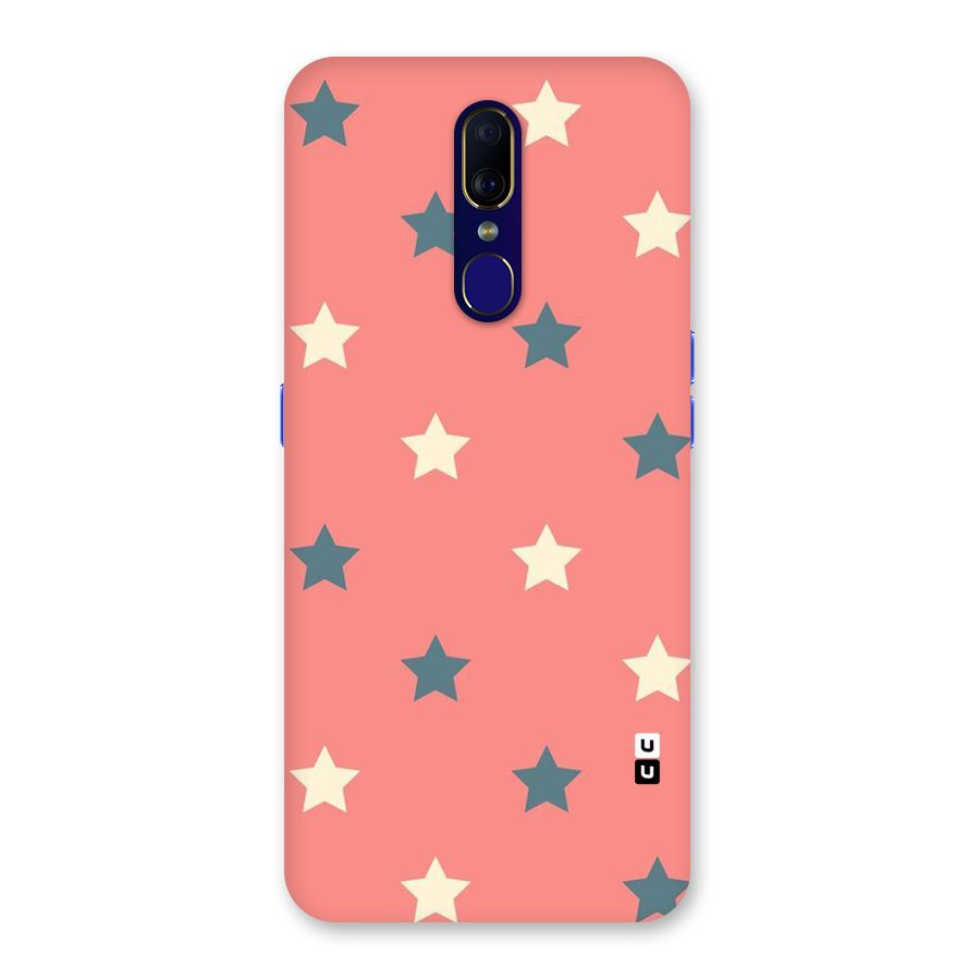 Diagonal Stars Back Case for Oppo F11