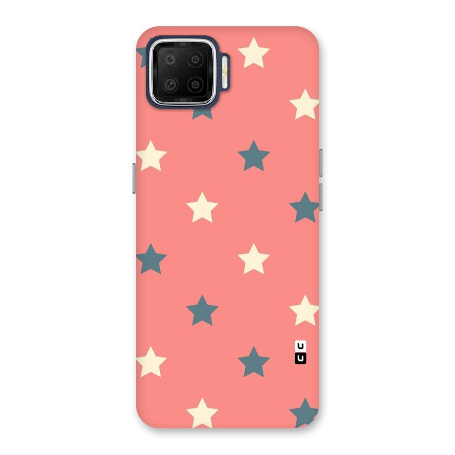 Diagonal Stars Back Case for Oppo F17
