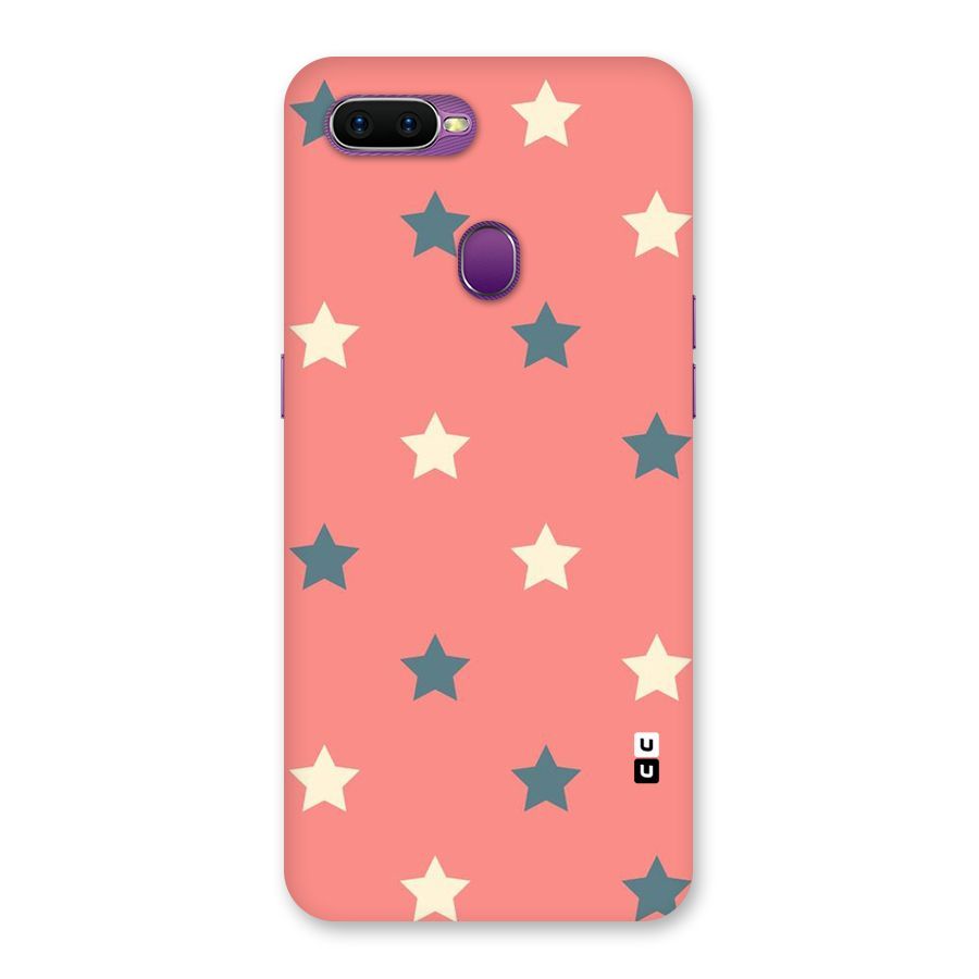 Diagonal Stars Back Case for Oppo F9