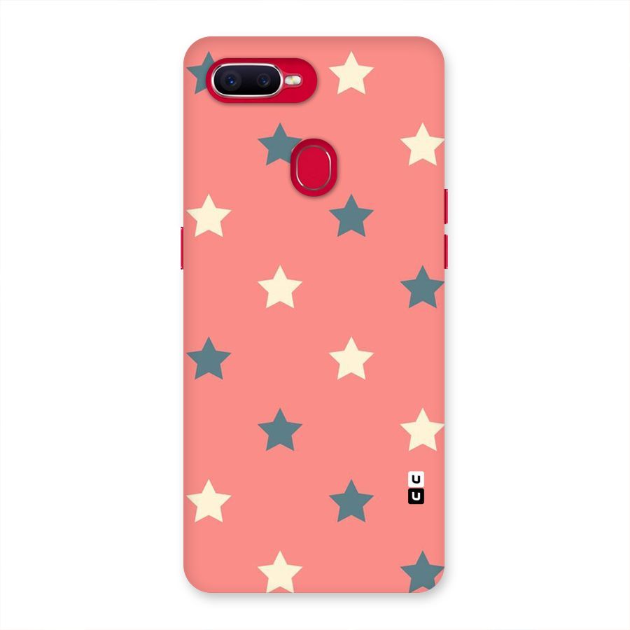 Diagonal Stars Back Case for Oppo F9 Pro