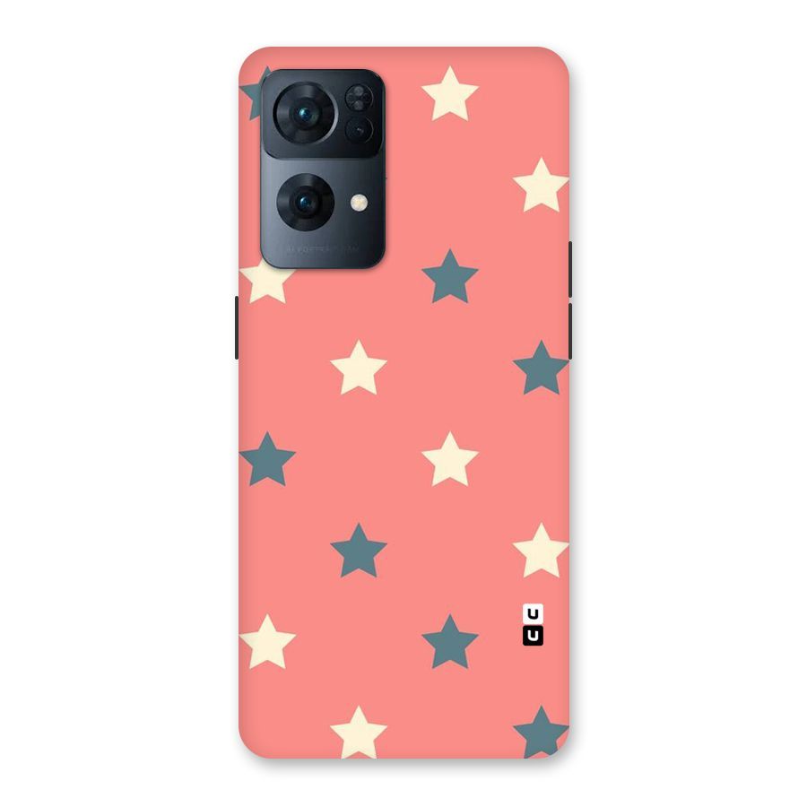Diagonal Stars Back Case for Oppo Reno7 Pro 5G