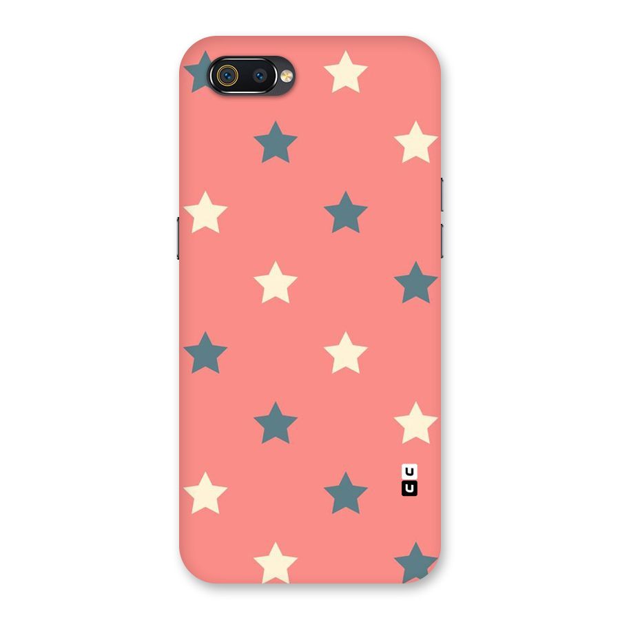Diagonal Stars Back Case for Realme C2