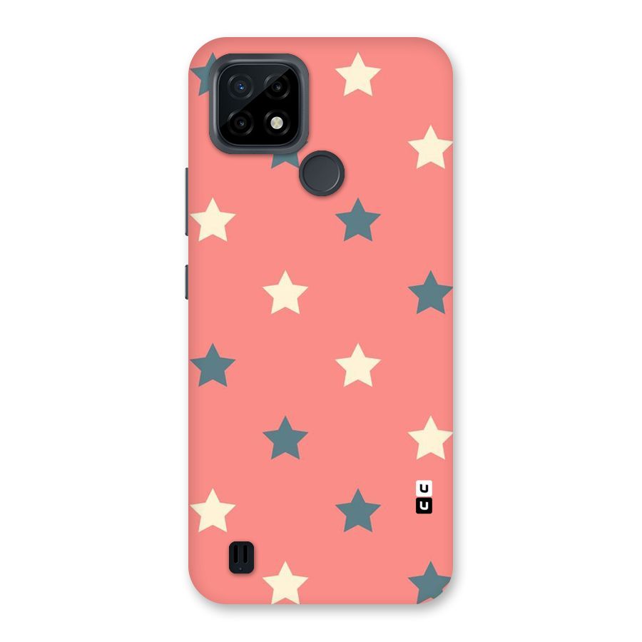 Diagonal Stars Back Case for Realme C21