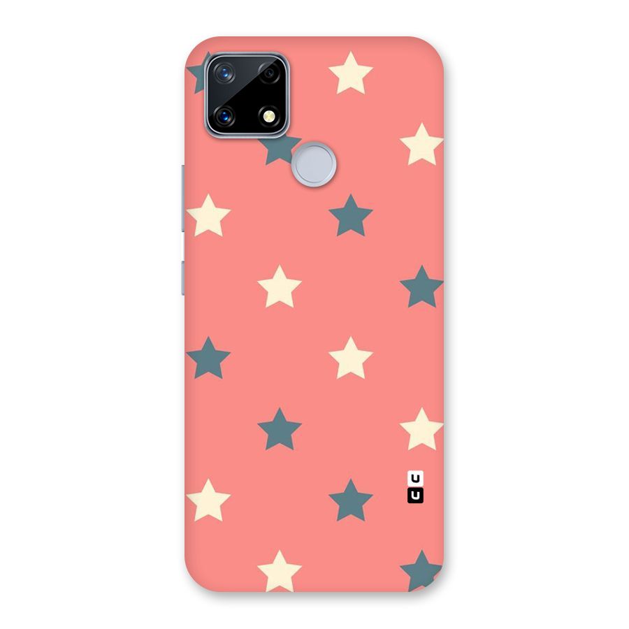 Diagonal Stars Back Case for Realme Narzo 20