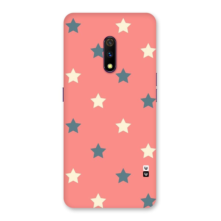 Diagonal Stars Back Case for Realme X