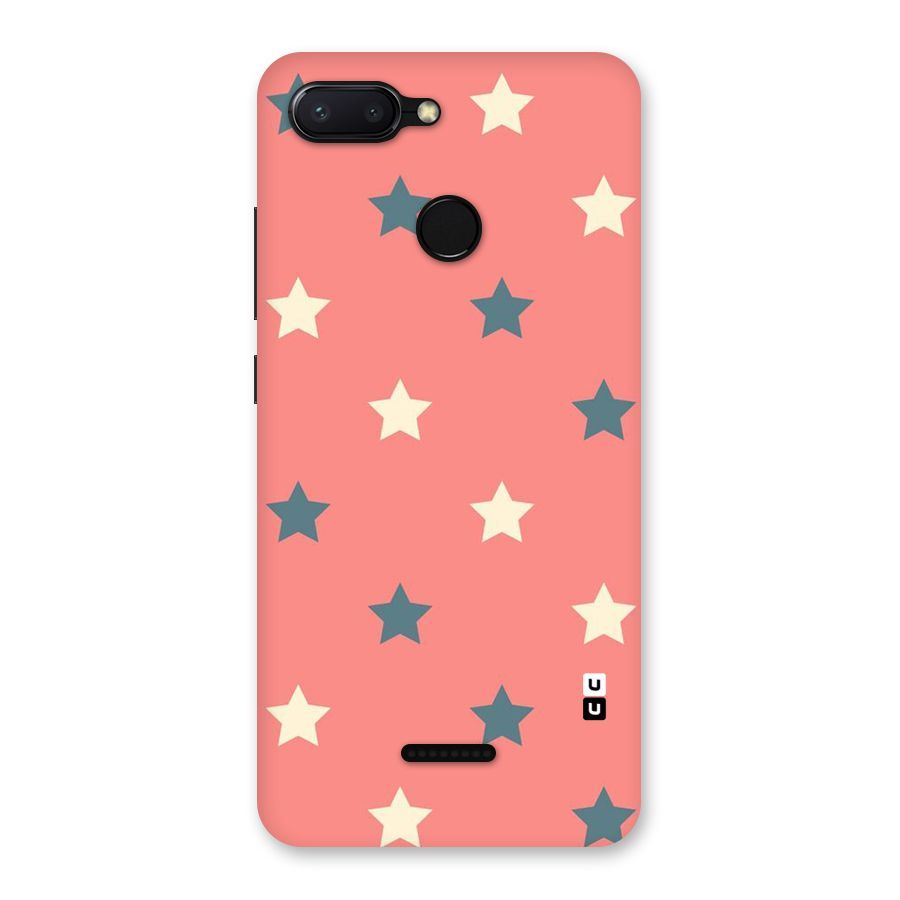 Diagonal Stars Back Case for Redmi 6