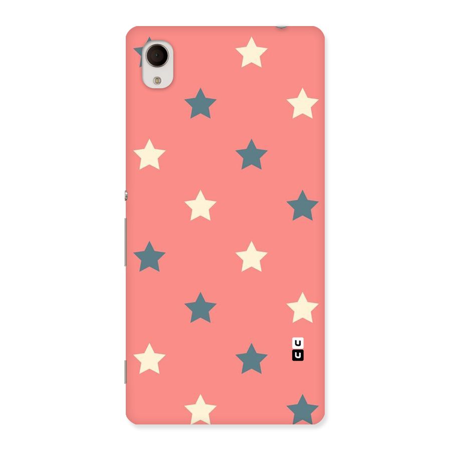 Diagonal Stars Back Case for Sony Xperia M4