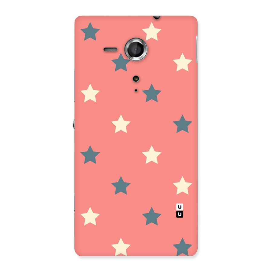 Diagonal Stars Back Case for Sony Xperia SP