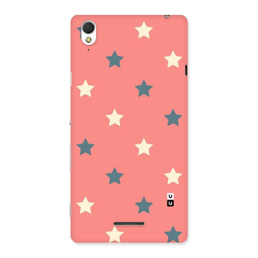 Diagonal Stars Back Case for Sony Xperia T3