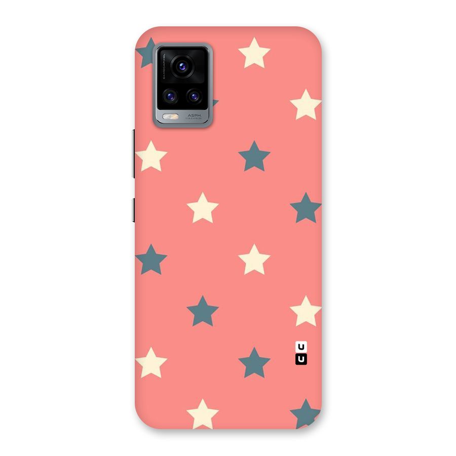 Diagonal Stars Back Case for Vivo V20