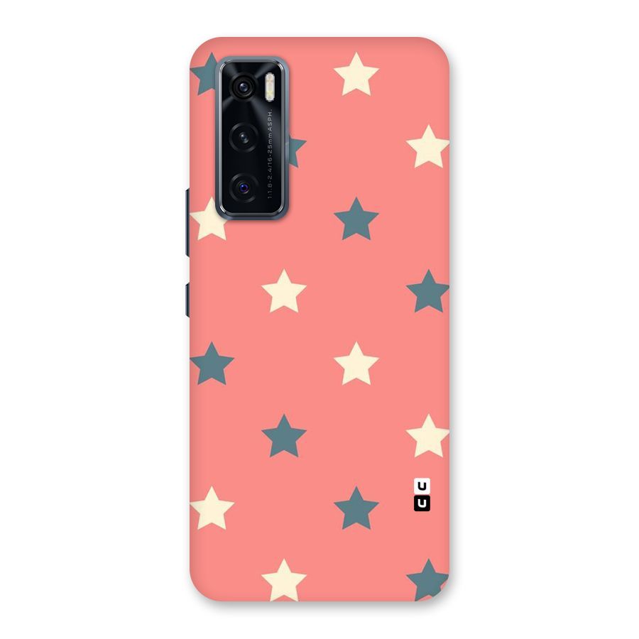 Diagonal Stars Back Case for Vivo V20 SE