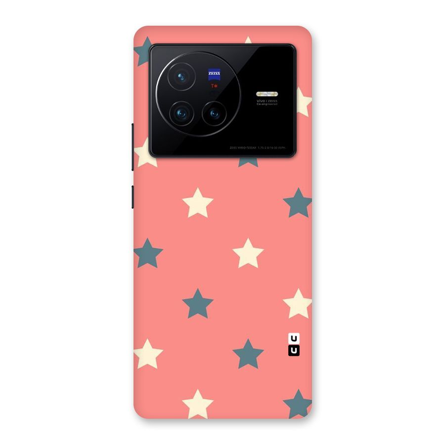 Diagonal Stars Back Case for Vivo X80