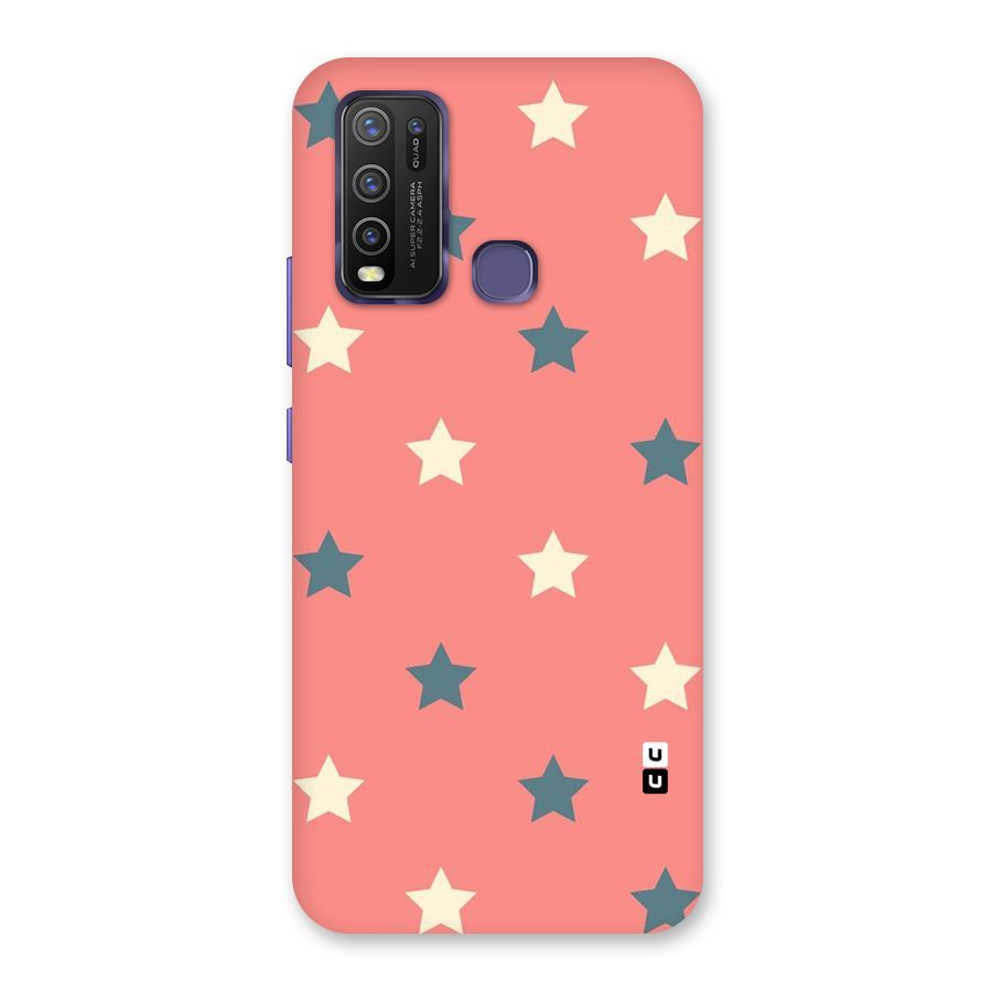 Diagonal Stars Back Case for Vivo Y30