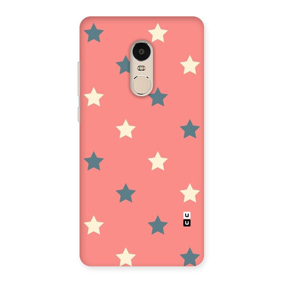 Diagonal Stars Back Case for Xiaomi Redmi Note 4
