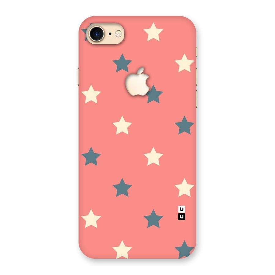 Diagonal Stars Back Case for iPhone 7 Apple Cut
