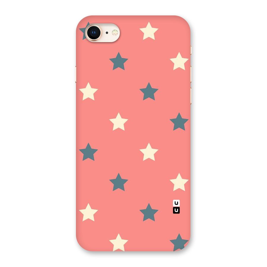 Diagonal Stars Back Case for iPhone 8