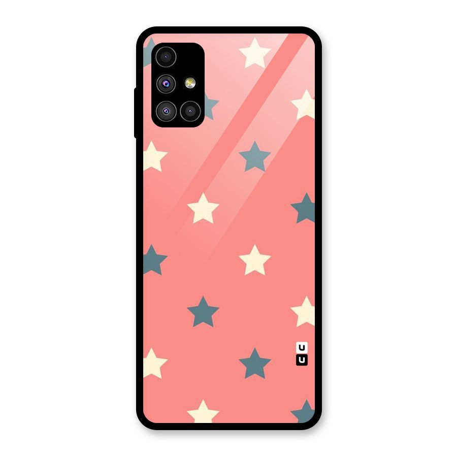 Diagonal Stars Glass Back Case for Galaxy M51